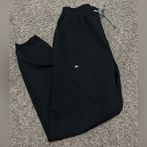 Black Fabletics Jogger Scrub Pants